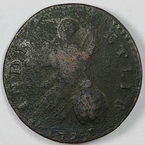 1788 vermont copper Rev
