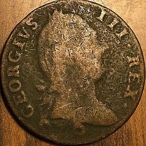 1775 Hibernia Obv