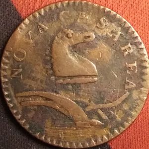1787 New Jersey M24p Obv