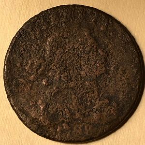 1798 Large cent Obv
