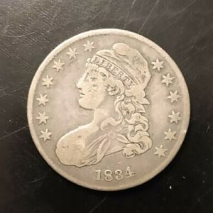 1834 Capped Bust Half Dollar - Obverse