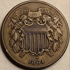 1864 Two Cents