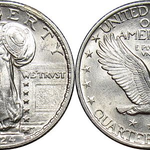 SLQ 1924 NGC AU58