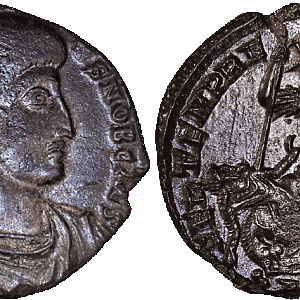 Constantius Gallus (351-354) AE Maiorina (4.44g, 22mm, 6h). Antioch mint, circa 351-354 CE