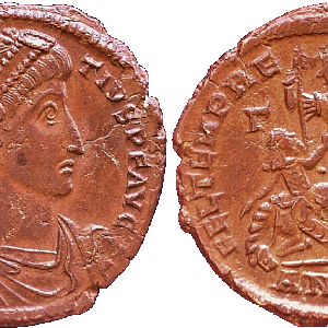 Constantius II AE Maiorina. Antioch mint, c. 350 AD.
