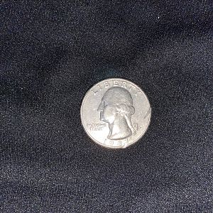 1987 Quarter with Error