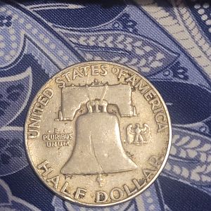 Benjamin franklin half dollar
