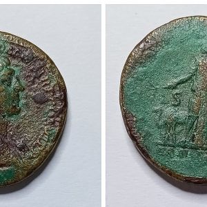 Trajan AE dupondius, 113AD, 27mm, 13.3g