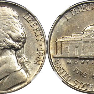 JN 1941-S Large S NGC