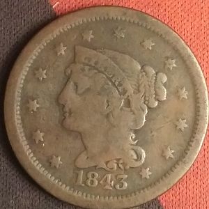 1843 mature head lrg letters