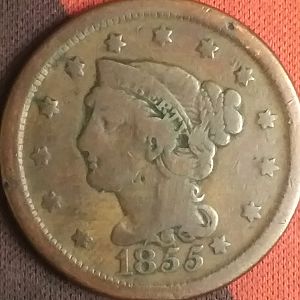 1855 knob on ear