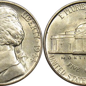 JN 1944-D GEM BU (NGC Submission)