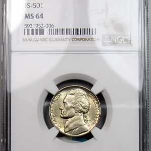 JN 1944-D/D NGC MS64 FS-501 OH