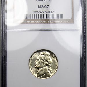 JN 1944-D NGC MS67 1865225-007 OH