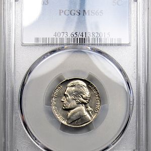 JN 1963 PCGS MS65 OH