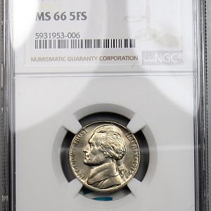 JN H79 1973-D NGC MS66 5FS OH