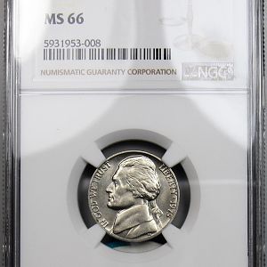 JN H83 1975 NGC MS66 OH