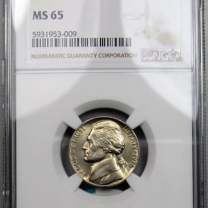 JN H87 1976-D NGC MS65 OH