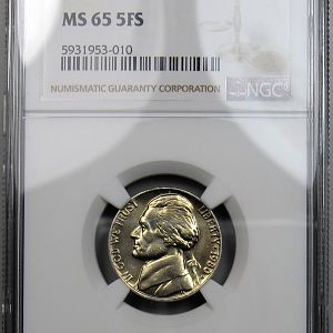 JN H99 1980-D NGC MS65 5FS OH