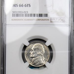 JN H164 NGC MS66 6FS OH