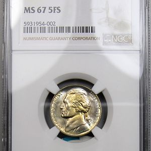 JN 1944-D NGC MS67 5FS 5931954-004 OH