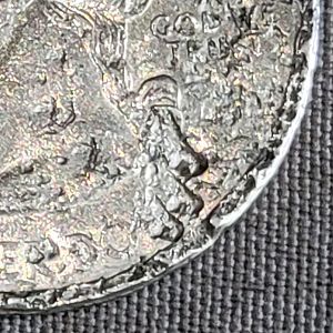 Crushed coin