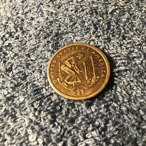 Unknown year dollar coin