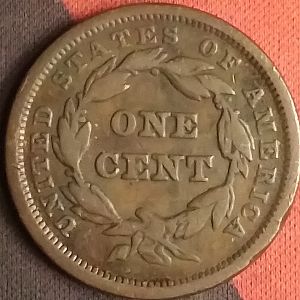 1841 small date reverse