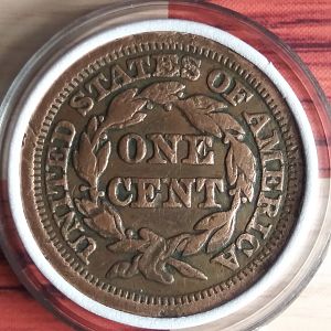 reverse of 1835-1857