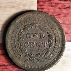 1843 (mature head) reverse