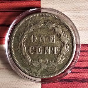 Reverse of 1859 (Laurel wreath) Copper-nickel