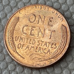 Wheat penny exactly as is from ro