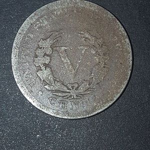 1906 Liberty Nickel Planchet Error