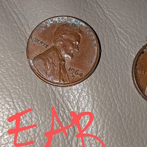 Lincoln Penny Doubled Ear?