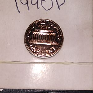 1990D PROOF PENNY?