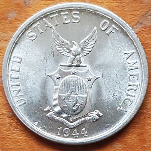 Philippines 50 centavos 1944-S Reverse