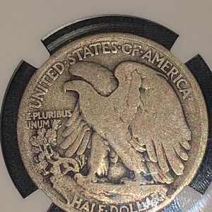 1921 D reverse