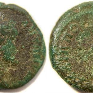 Antoninus Pius AE16 Philippopolis Ares