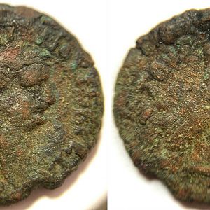 Domitian AE25 Diobol
