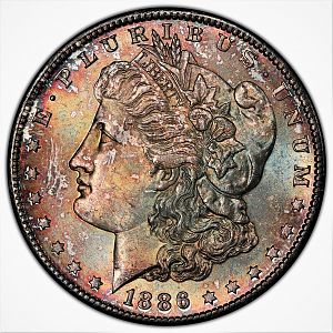 1886-S MS64+ CAC