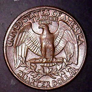1979 D Quarter Clad Missing Rev