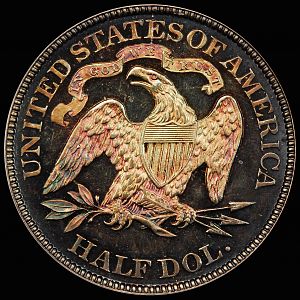 Seated Half Proof