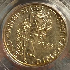 1941-P Mercury dime PCGS PR65 (reverse)