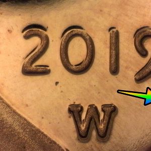 2019 W Lincoln Cent Proof Overheated Planchet Error