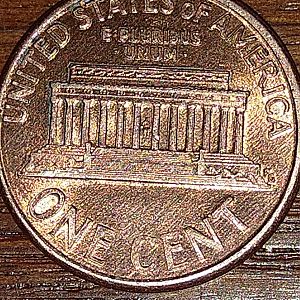 1992 D penny closeAM