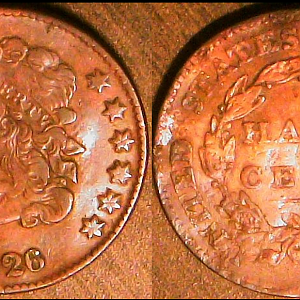 1826 Half Cent