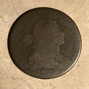 1796 Draped Bust Reverse of 1794 Obv - S-102, R-4