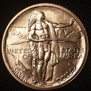 1838 Oregon Trail overstrike, obverse