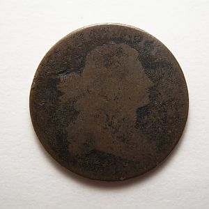1798 Large Cent Obv - S-168, R-3