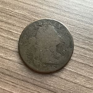 1796 Draped Bust Reverse of 1794 Obv - S-106, R-4+